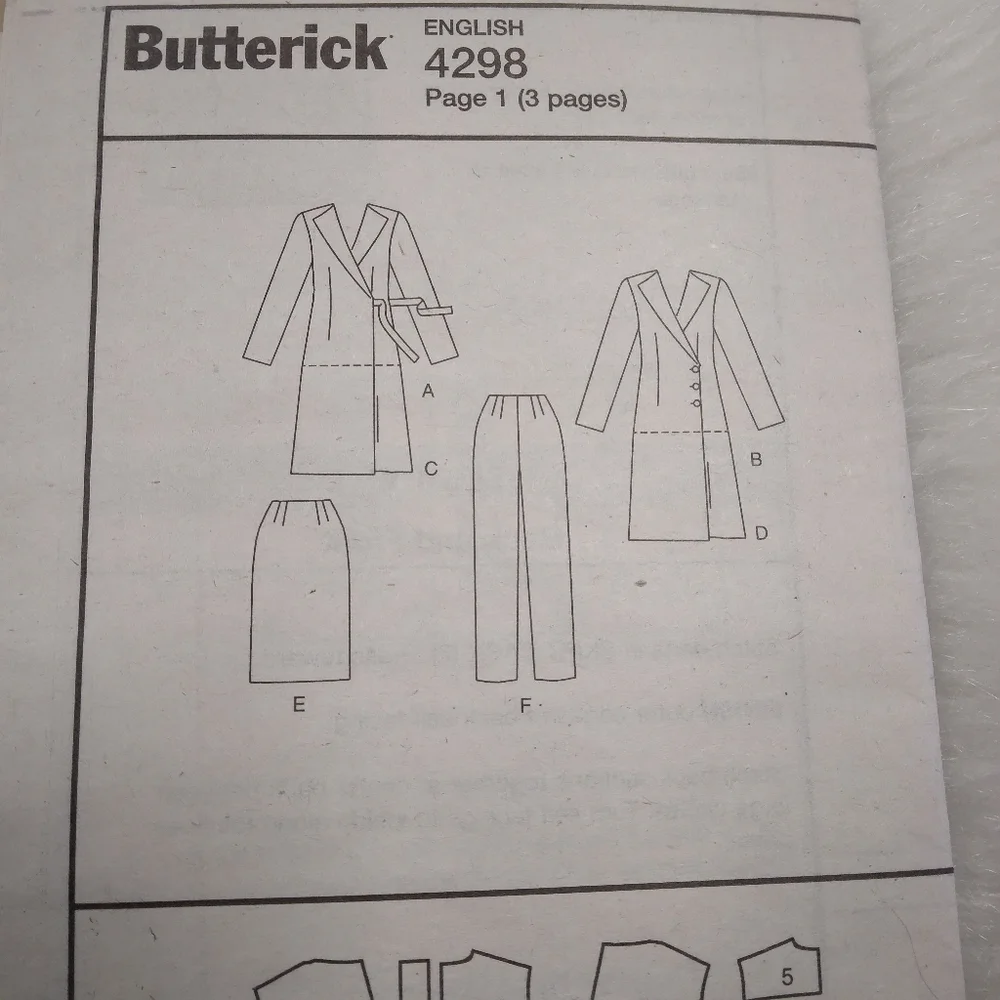 Butterick b4298 sz